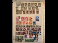 Bulgarian philately-Postage stamps-Lot-17