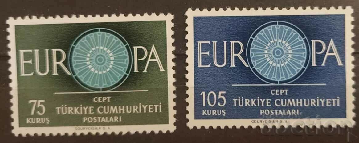 Turcia 1960 Europa CEPT MNH