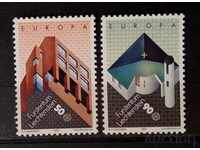 Liechtenstein 1987 Europe CEPT Buildings MNH