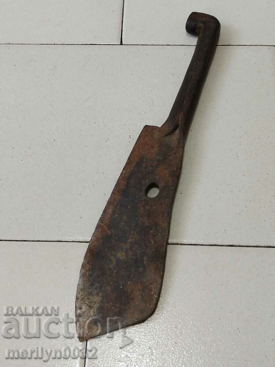 Old forged saber, axe, axe, knife, machete, blade - 5 Old forged saber, axe, axe, knife, machete, blade - 5