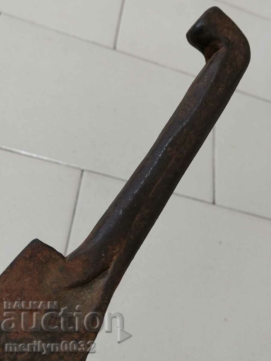 Old forged saber, axe, axe, knife, machete, blade - 6 Old forged saber, axe, axe, knife, machete, blade - 6