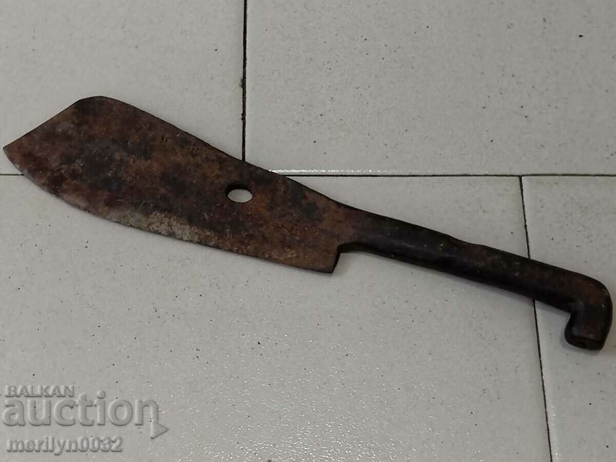 Old forged saber, axe, axe, knife, machete, blade - 7 Old forged saber, axe, axe, knife, machete, blade - 7