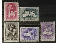 San Marino 1963 Cavaleri/Cai MNH