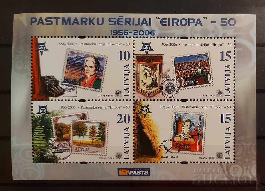 Letonia 2006 Europa CEPT Block MNH