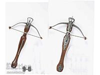 Beautifully inlaid small crossbow