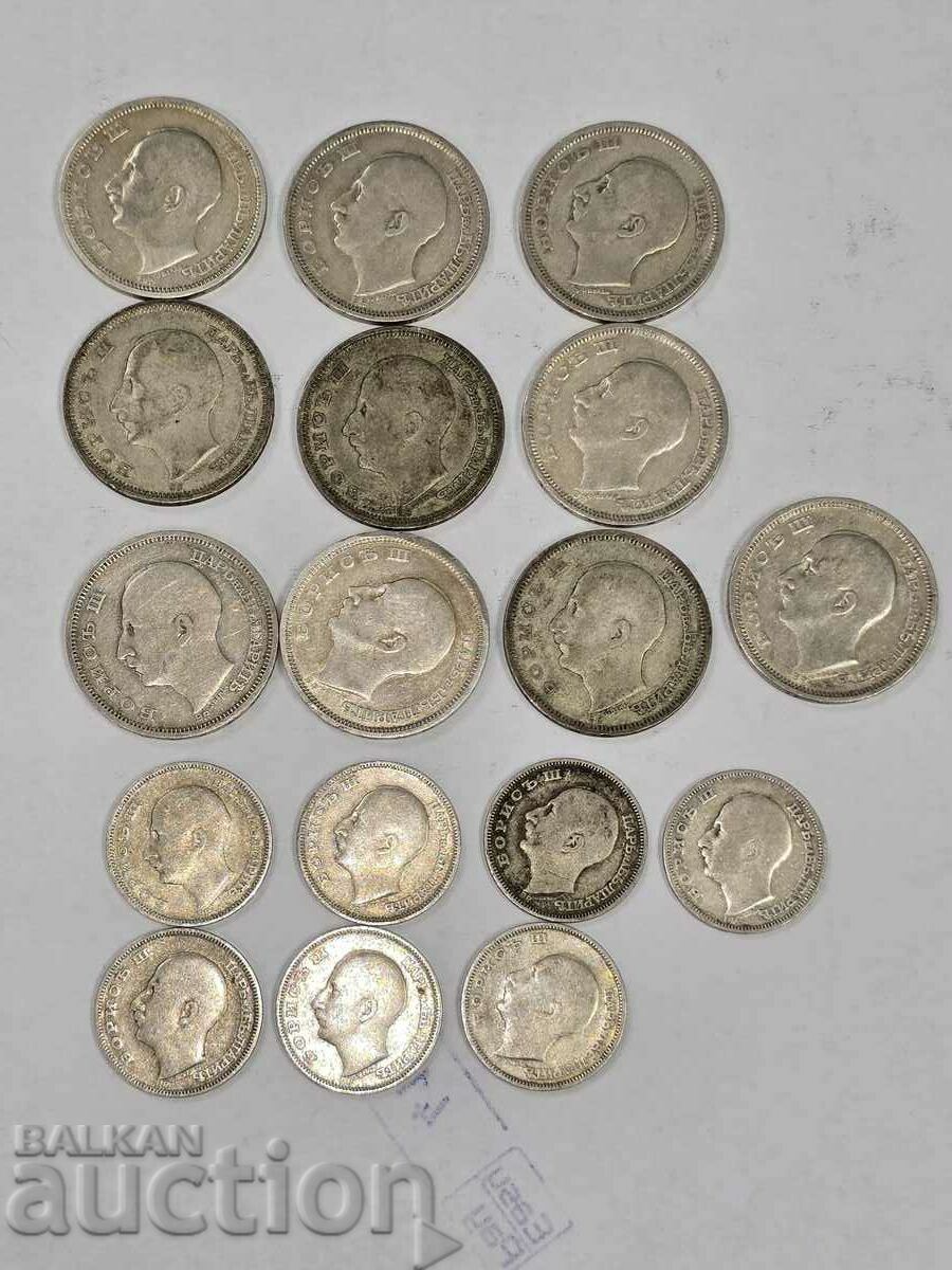 B.Z.C lot of silver coins