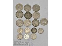 B.Z.C lot of silver coins