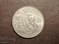 2008 D 25 Cent Alaska