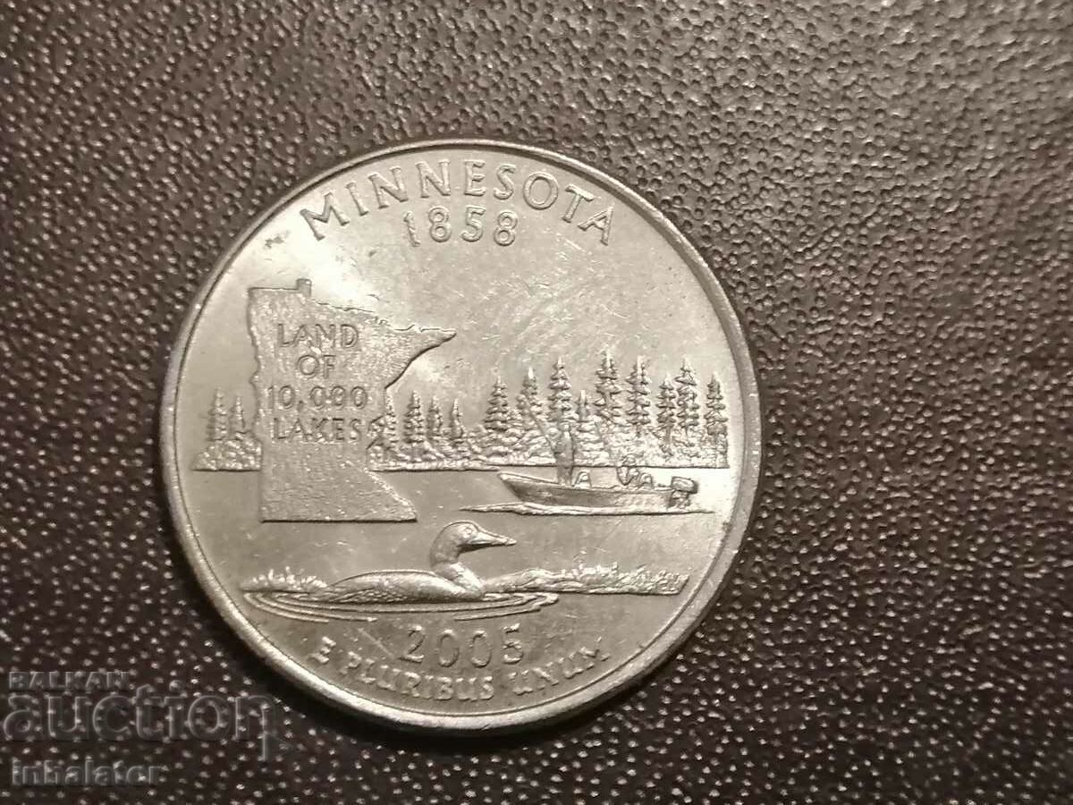 2005 R 25 cent Minnesota