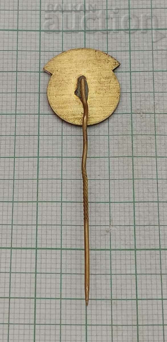 KOOPMANS AMANDEL FOOD ADVERTISING BADGE . - 5 KOOPMANS AMANDEL FOOD ADVERTISING BADGE . - 5