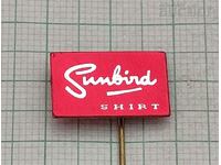 SUNBIRD SHIRT ADVERTISING BADGE.