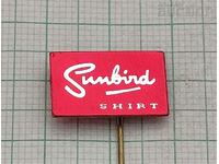 SUNBIRD SHIRT ADVERTISING BADGE.