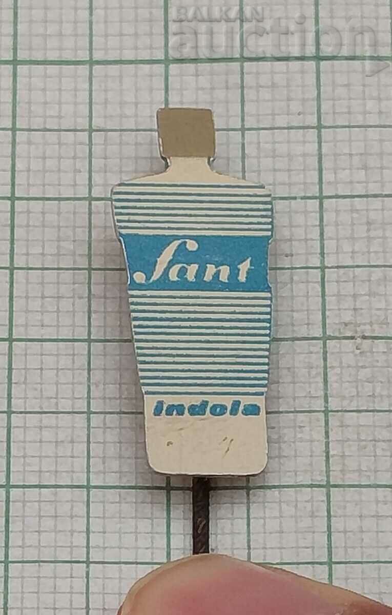 FANT INDOLA COSMETICS ADVERTISING BADGE