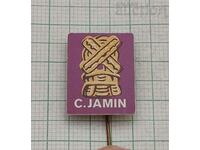 C. JAMIN ADVERTISING BADGE