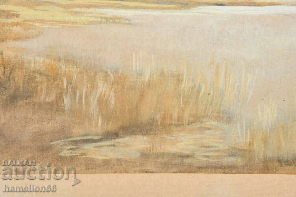 Auction  Painting, glass, pastels. Landscape