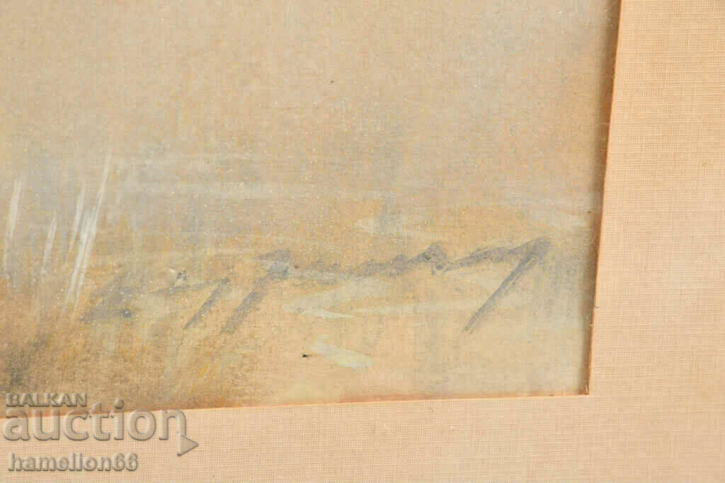 Delivery of Painting, glass, pastels. Landscape