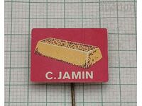 C. JAMIN ADVERTISING BADGE