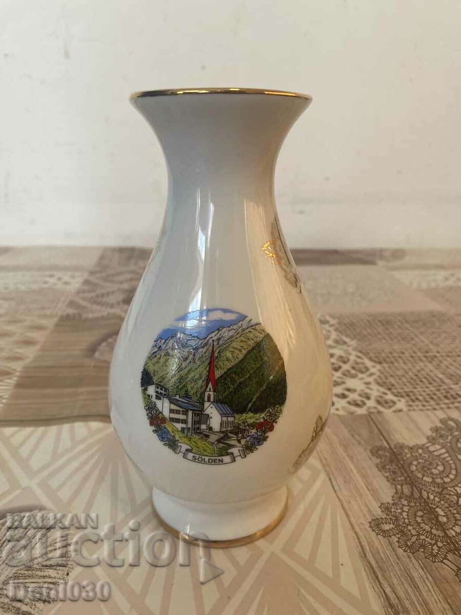 A beautiful porcelain vase