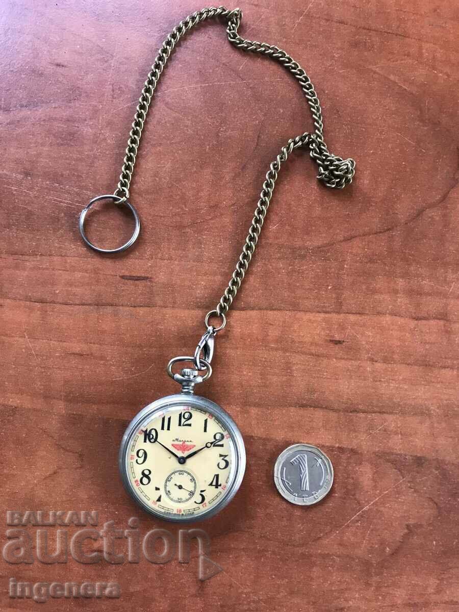 LIGHTNING POCKET WATCH PERFECTLY WORKING