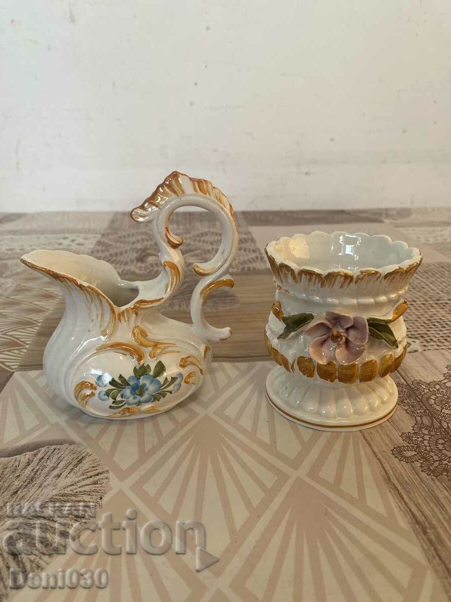 A beautiful set of porcelain by Bassano