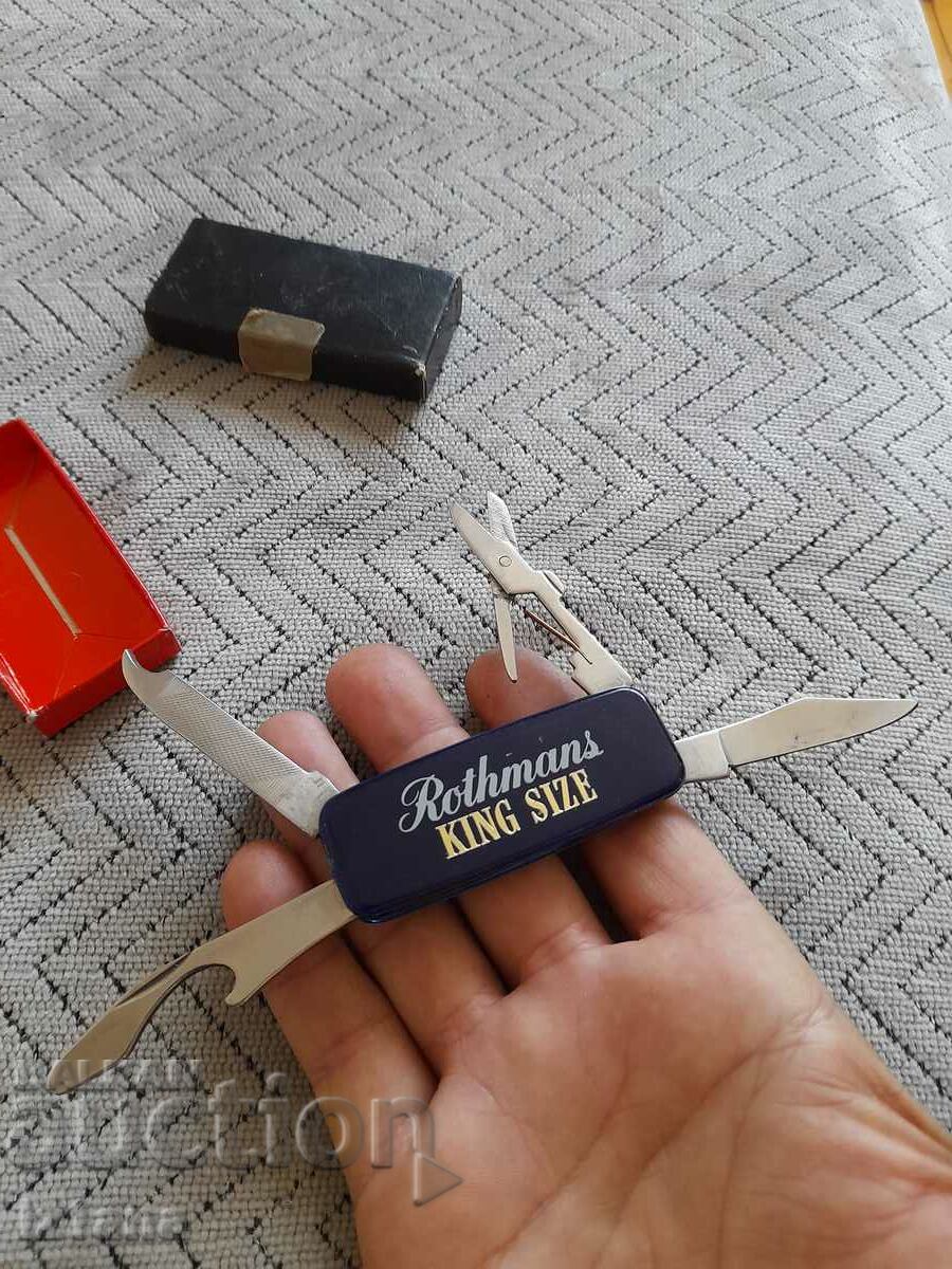 Old pocket knife, Rothmans handle, Rostfrei - 5 Old pocket knife, Rothmans handle, Rostfrei - 5