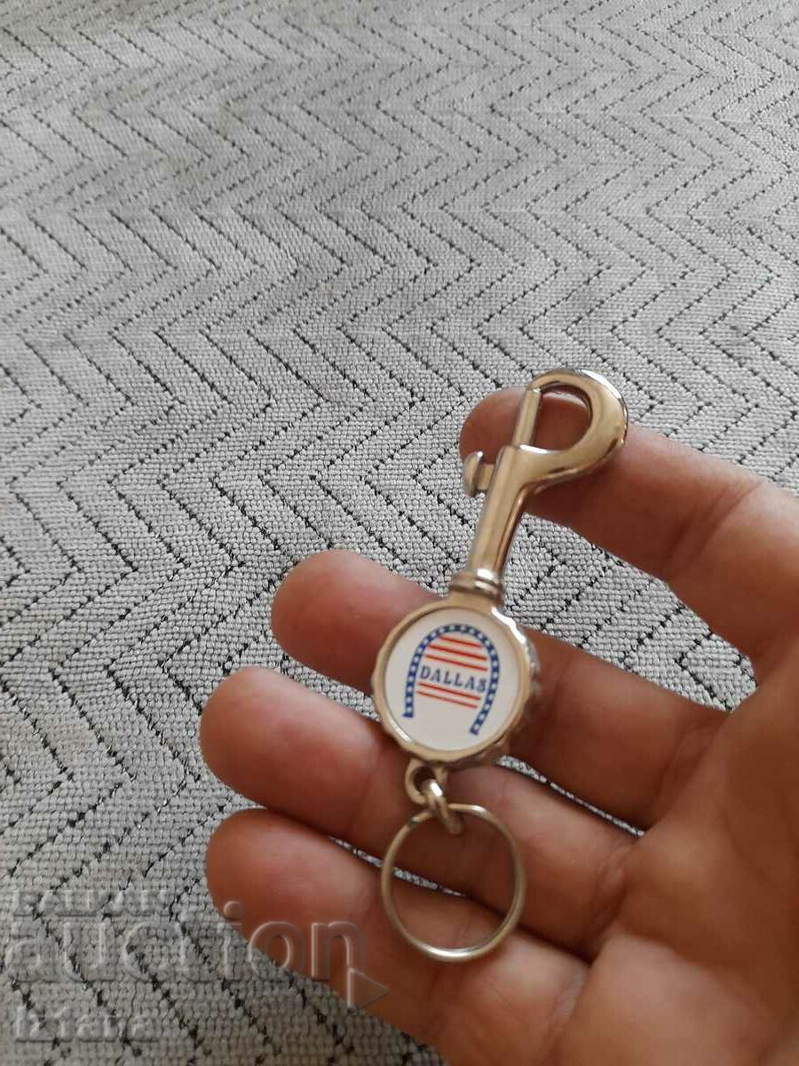 Old Dallas keychain with price 16.00 BGN | € 8.18 Old Dallas keychain with price 16.00 BGN | € 8.18