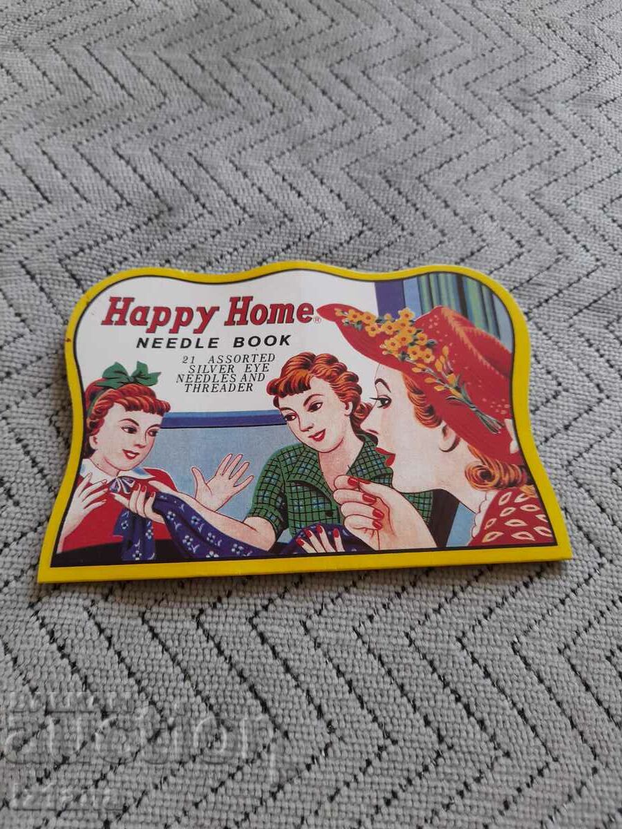 Old Happy Home hand sewing needles with price 16.00 BGN | € 8.18