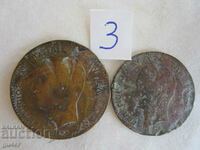 ❌❌19th century-set of 2 rare coins-ORIGINAL-No 3❌❌