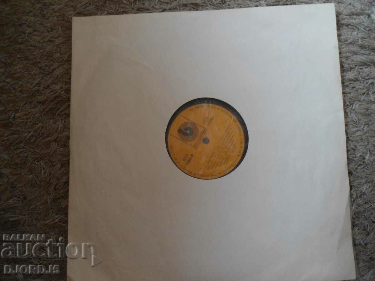 Auction PUH, VTA 1795, gramophone record, large Auction PUH, VTA 1795, gramophone record, large