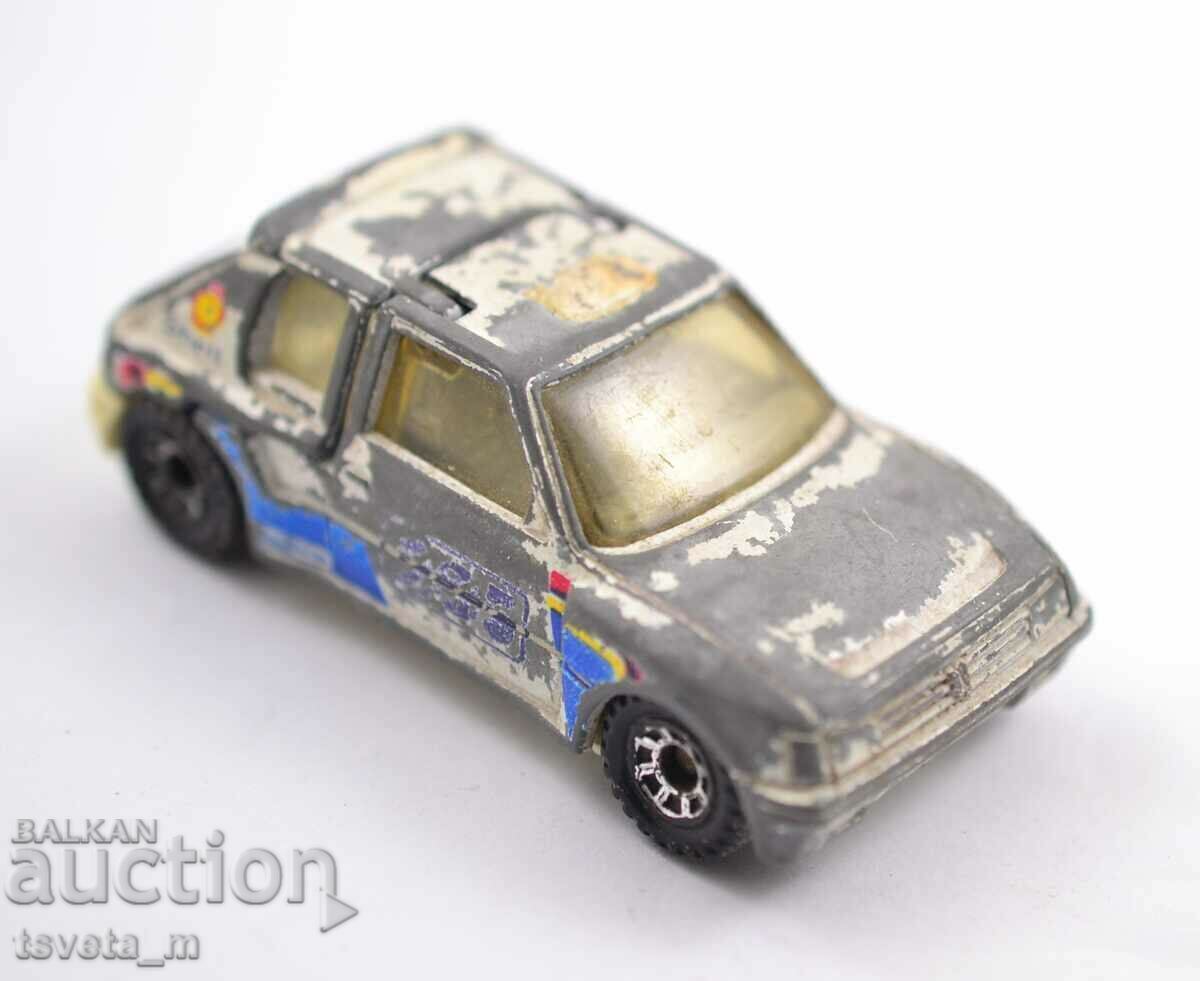Metal car MATCHBOX PEUGEOT 205 TURBO 1984 MACAU Metal car MATCHBOX PEUGEOT 205 TURBO 1984 MACAU