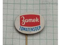 ZAMEK FOOD ADVERTISING BADGE