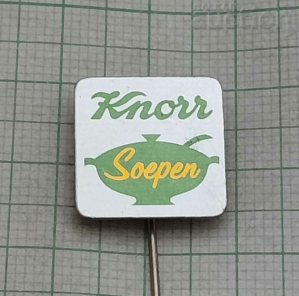 BADGE PUBLICITATE ALIMENTARĂ KNORR