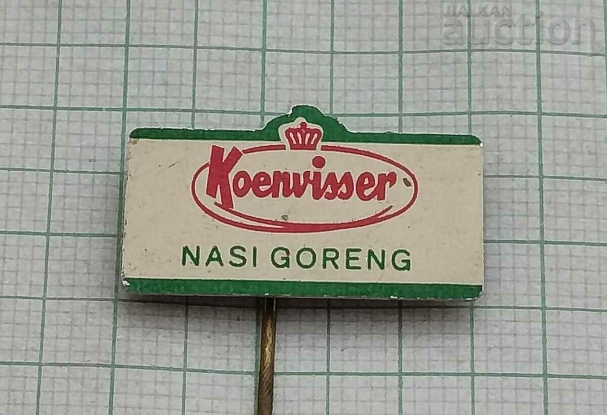 NASI GORENG FOOD ADVERTISING BADGE