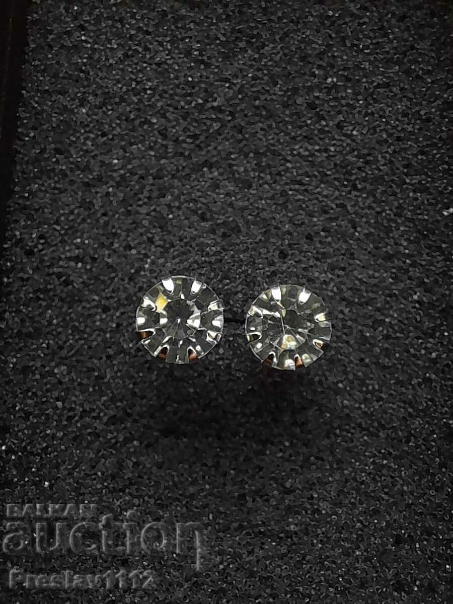 Earrings with Diamonds (Moissanite) 1.80ct