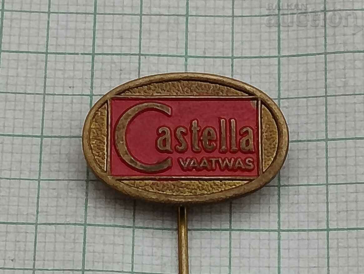 CASTELLA ADVERTISING BADGE