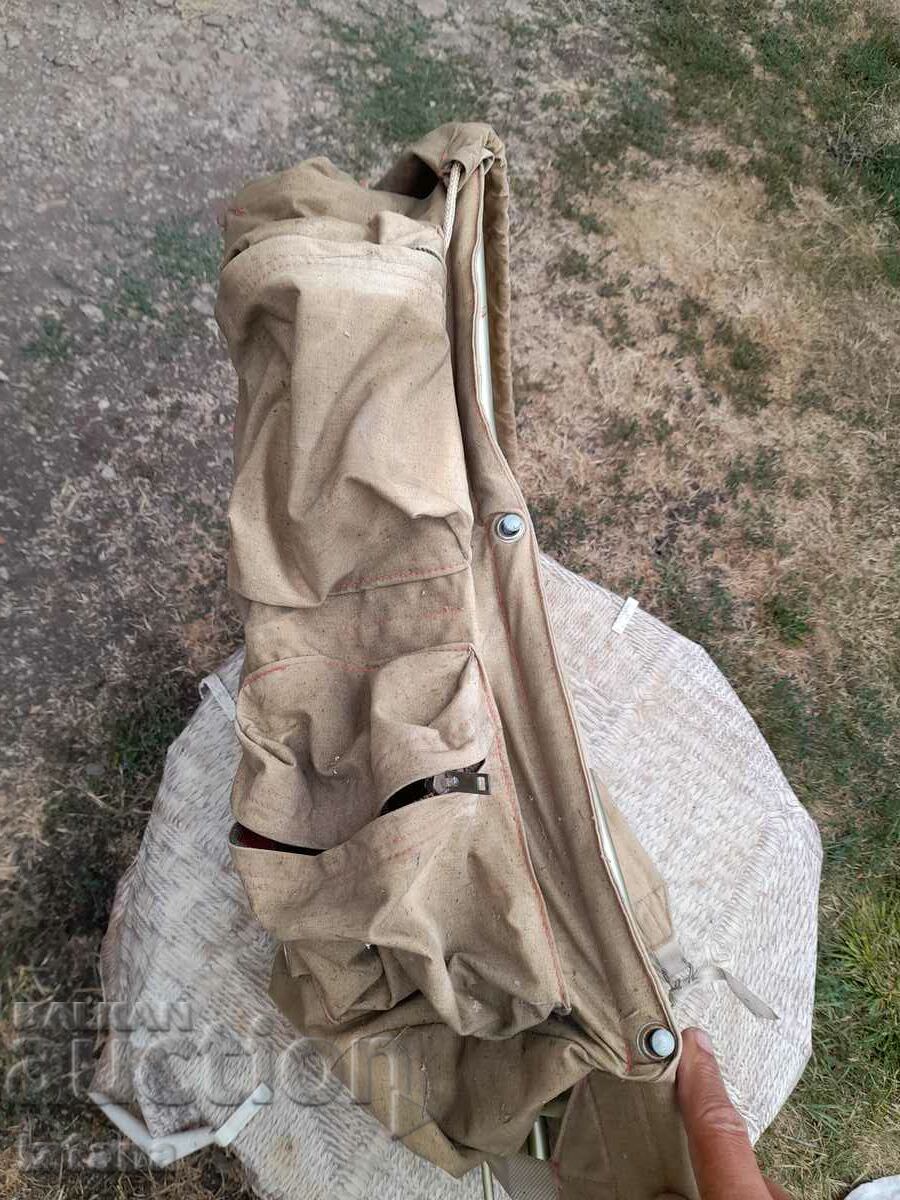 Rucsac vechi din pânză - 6 Rucsac vechi din pânză - 6