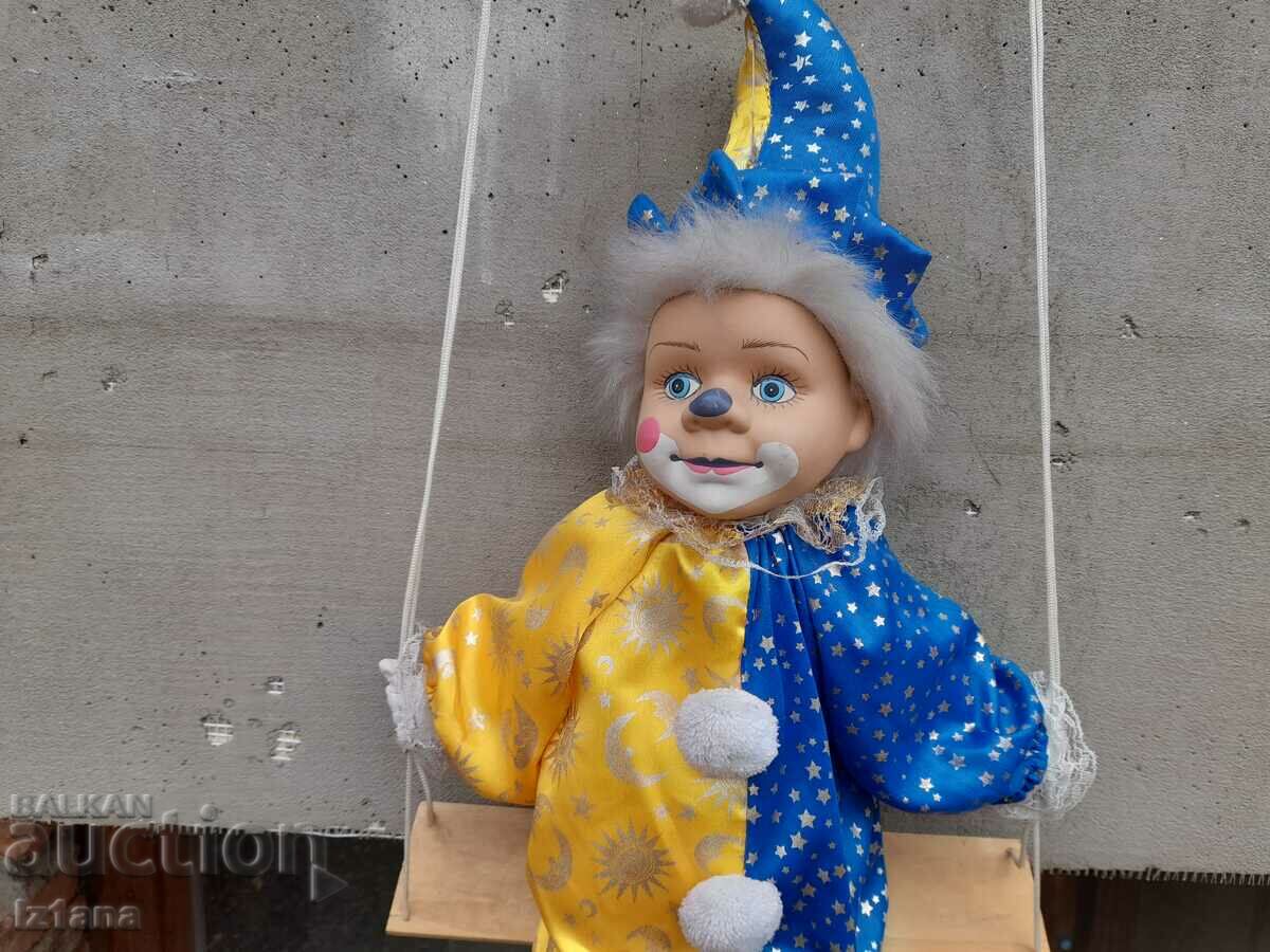 Old doll, clown with price 65.00 BGN | € 33.23 Old doll, clown with price 65.00 BGN | € 33.23