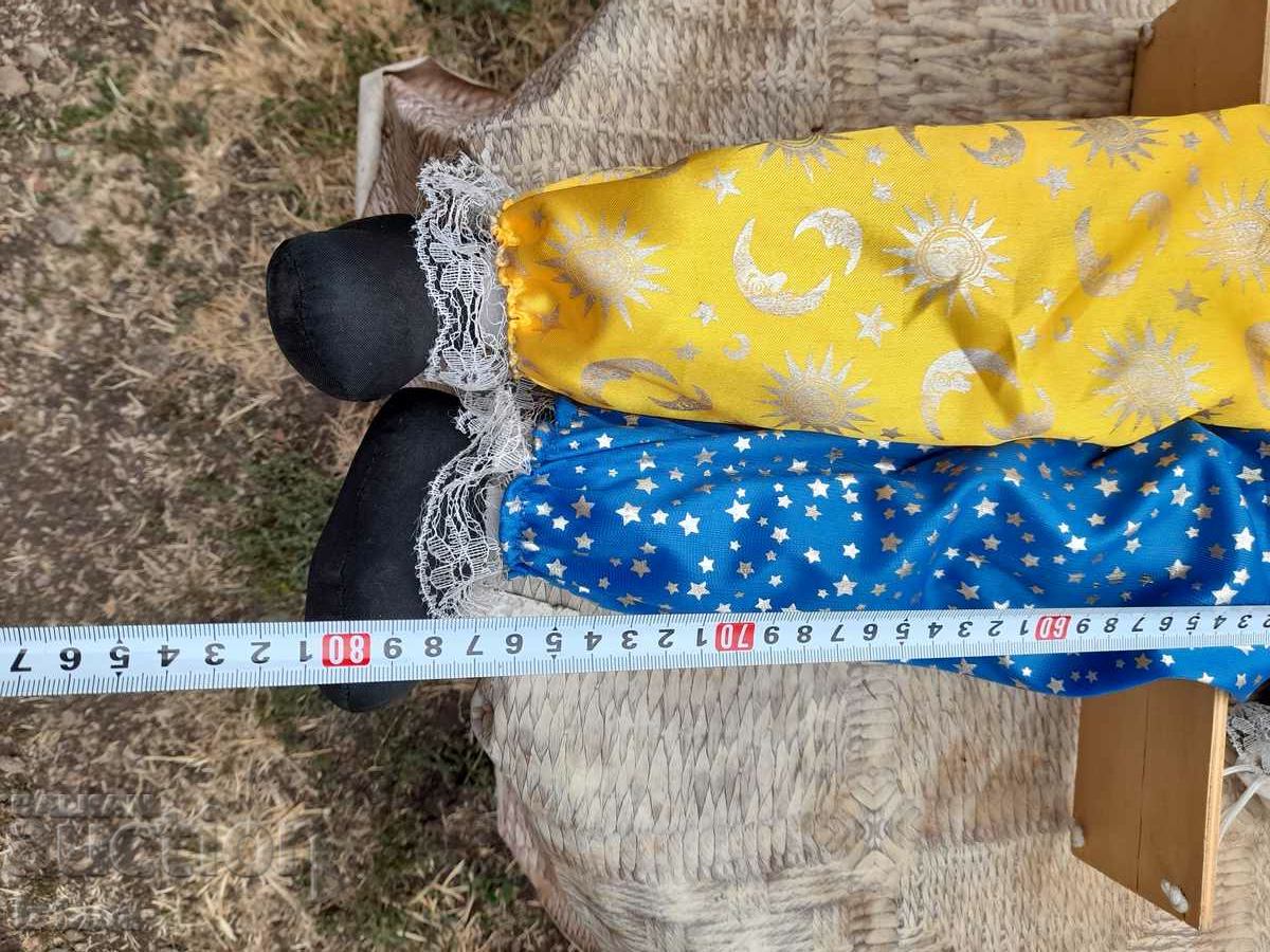 Old doll, clown - 6 Old doll, clown - 6