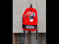 Old Coca Cola backpack, Coca Cola