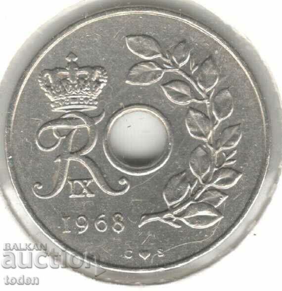 Denmark-25 Øre-1968 C♥S-KM# 855-Frederik IX with price 1.00 BGN | € 0.51 Denmark-25 Øre-1968 C♥S-KM# 855-Frederik IX with price 1.00 BGN | € 0.51