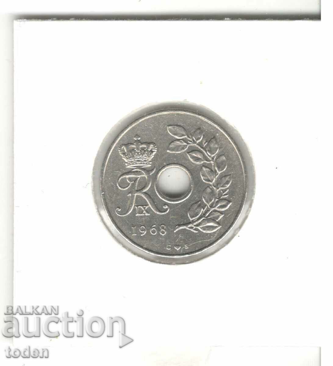 Delivery of Denmark-25 Øre-1968 C♥S-KM# 855-Frederik IX Delivery of Denmark-25 Øre-1968 C♥S-KM# 855-Frederik IX