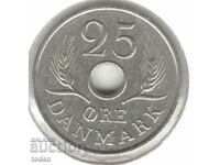 Δανία-25 Øre-1968 C♥S-KM# 855-Frederik IX