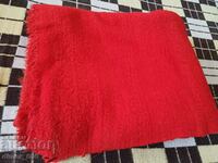 Hand woven woolen blanket. Not used