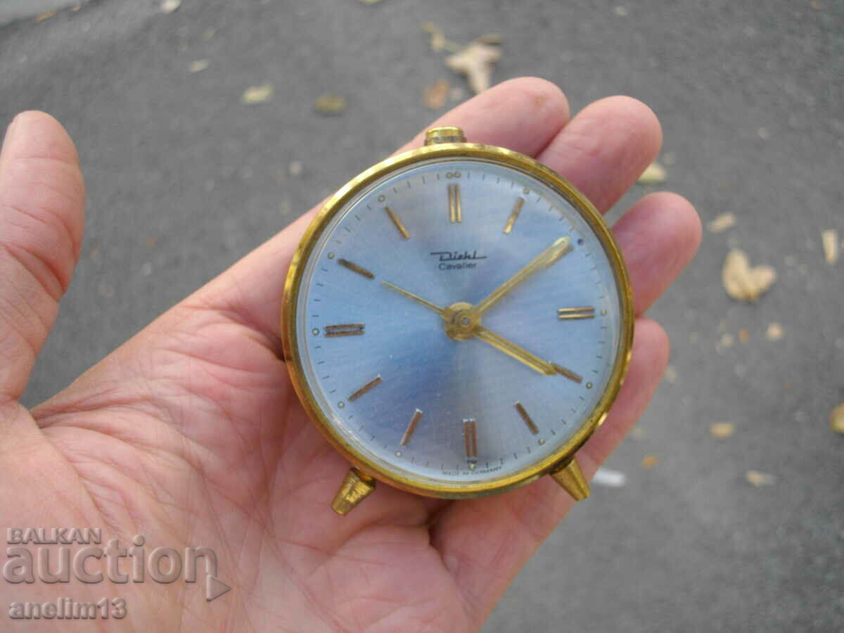 Auction DIEHL CAVALIER COLLECTIBLE ALARM CLOCK Auction DIEHL CAVALIER COLLECTIBLE ALARM CLOCK