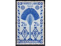 France/Madagascar-1943-Military ed. "France libre", MLH