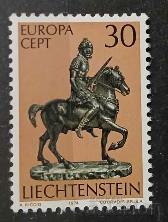 Liechtenstein 1974 Europe CEPT Horses MNH