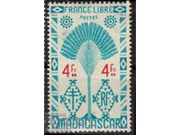 France/Madagascar-1943-Military ed. "France libre", MLH