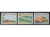 Burkina Faso/Upper Volta 1981 MNH Locomotives