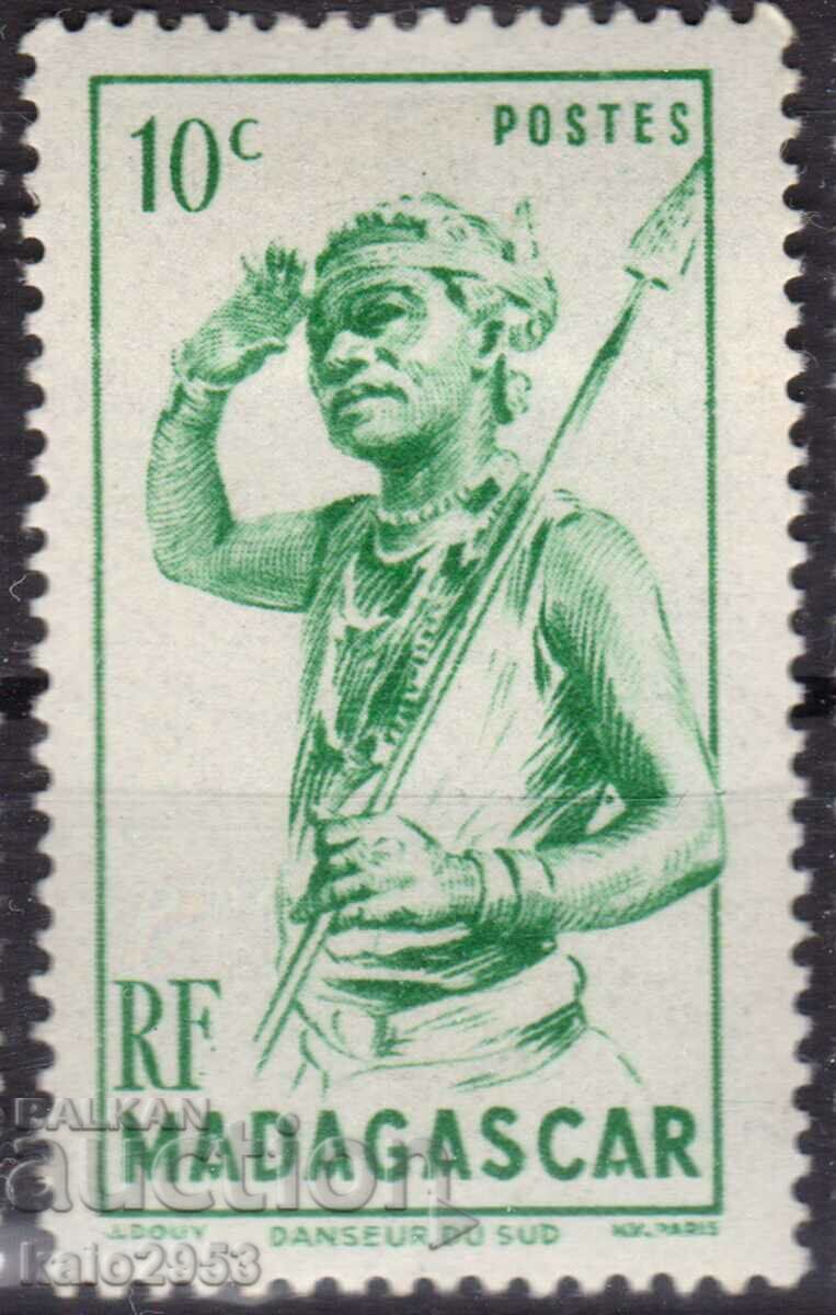 France/Madagascar-1946-Regular-local dancer,MLH