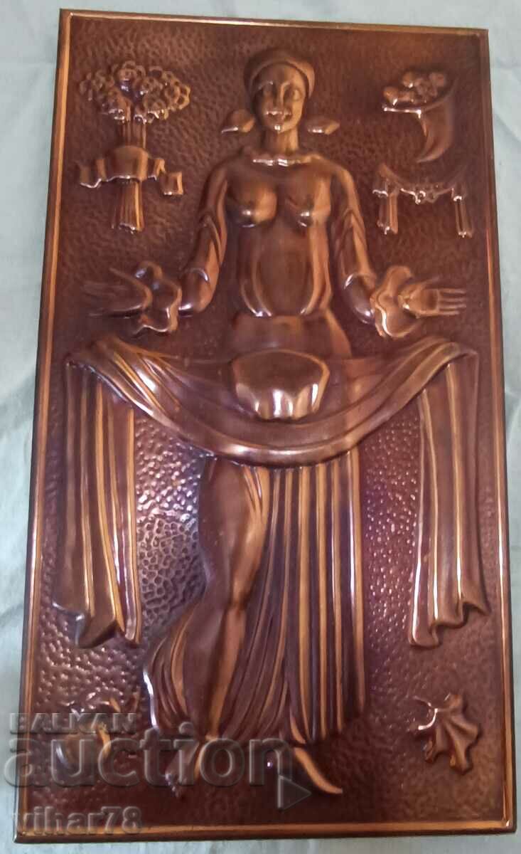 Copper panel